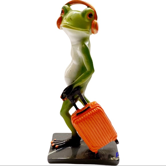 🐸FROG 9” SCULPTURE FIGURINE STATUES - BRAND NEW🐸 - Picture 2 of 6